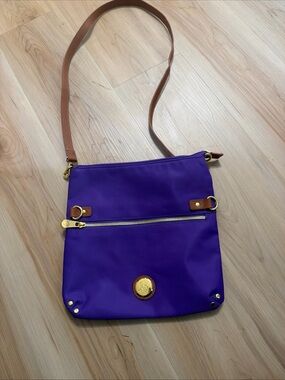Joy Mangano Purple Crossbody bag